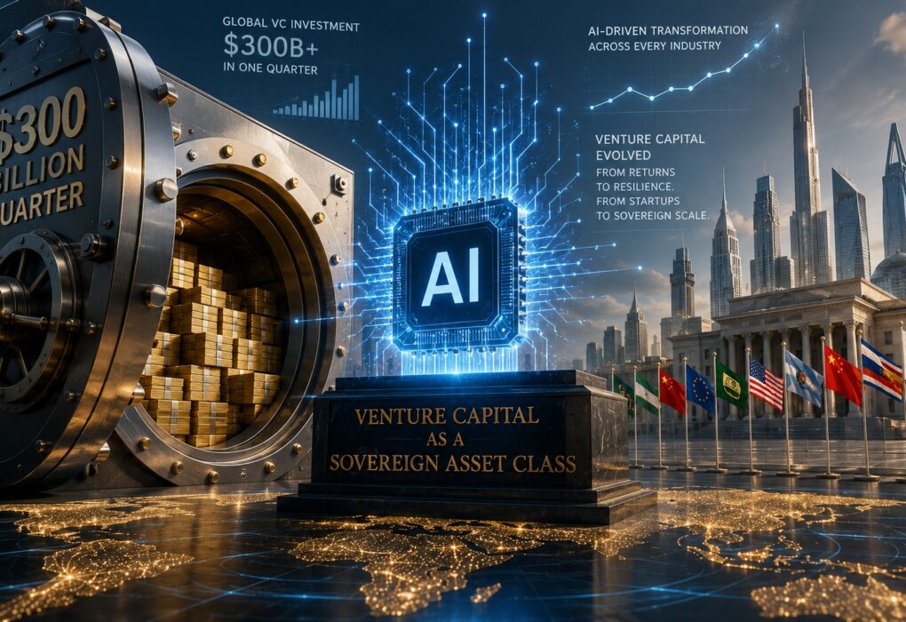 The Billion Quarter: How AI Turned Venture Capital Into a Sovereign Asset Class