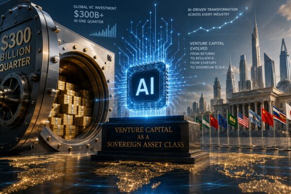 The Billion Quarter: How AI Turned Venture Capital Into a Sovereign Asset Class