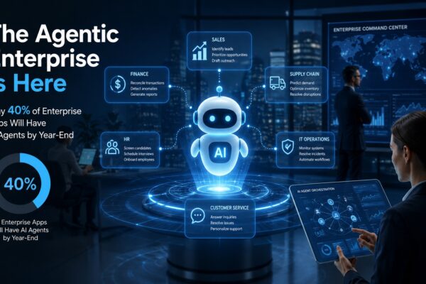 The Agentic Enterprise Is Here: Why 40% of Enterprise Apps Will Have AI Agents by Year-End